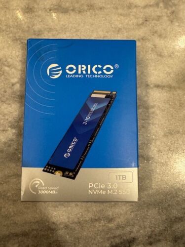 ORICO M.2 NVMe SSD Cooling 1TB PCIe3.0 Gen 3×4 M.2 M Key 2280 J10