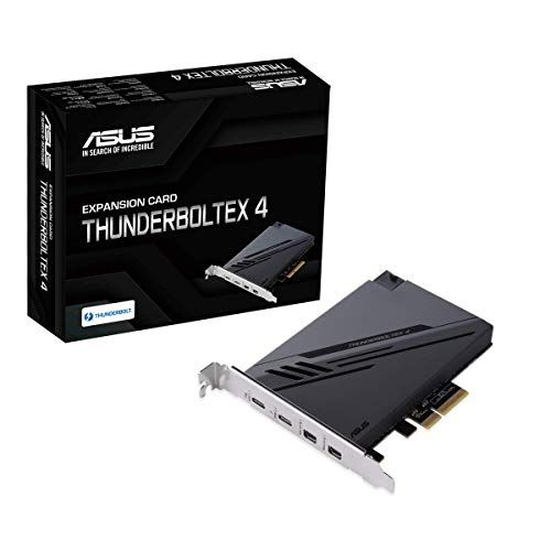 ASUS ThunderboltEX 4 with Intel® Thunderbolt 4 JHL 8540 Controller, 2 Black