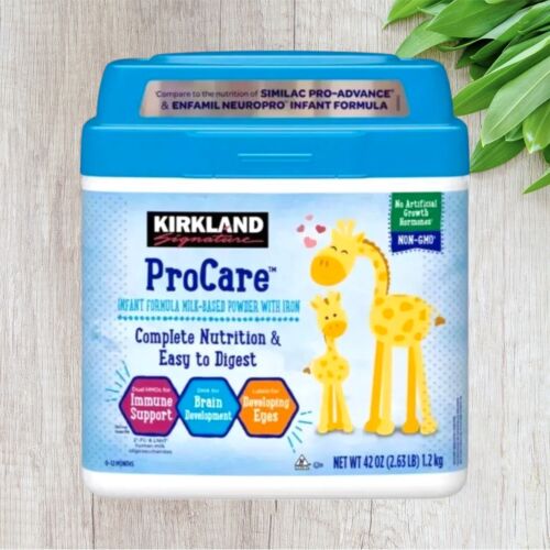 Kirkland Signature ProCare Non-GMO Infant Formula 42 oz EXP 12/2025