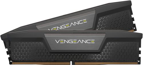 CORSAIR – VENGEANCE 32GB (2x16GB) DDR5 6000MHz C36 UDIMM Desktop Memory – Black