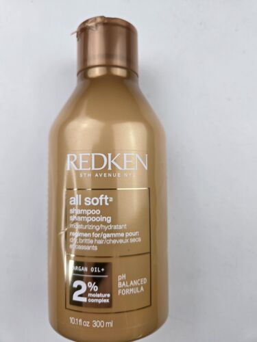 Redken All Soft Shampoo | Deeply Moisturizes and Hydrates | Softens, Smooths