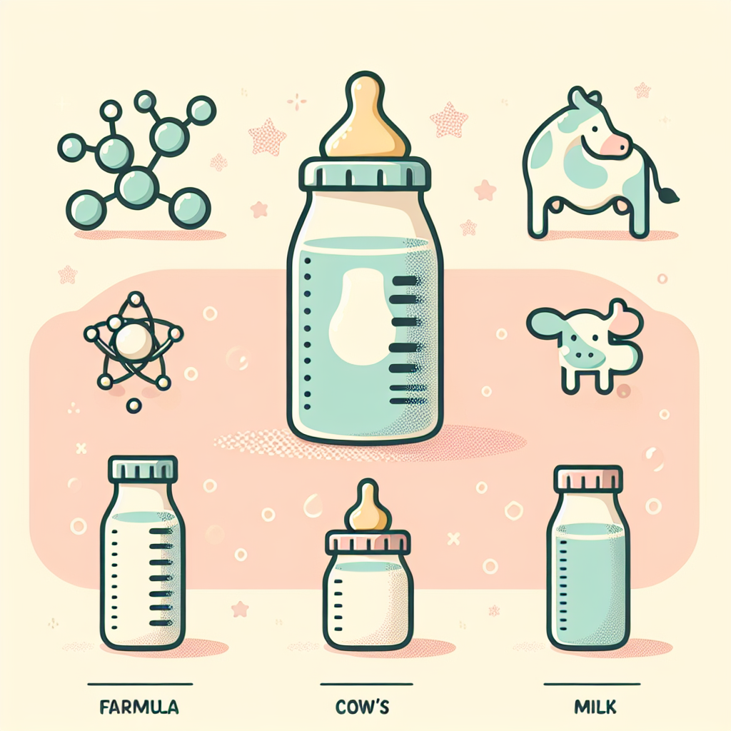 Understanding the Different Types of Baby Milk: Formula, Cow’s Milk, and More