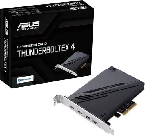 ASUS ThunderboltEX 4 Intel Thunderbolt 4 JHL 8540 with controller Two USB Type-C