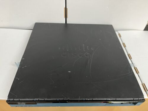 Cisco 2901/K9 V02 Integrated Services Router Gigabit Ethernet ISR VPN Rackmount