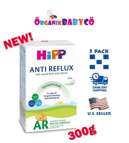 HiPP AR – Anti-Reflux Infant Formula FROM DAY 1 – 300g – FREE Shipping!! 5PACK