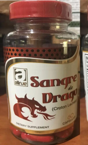 100% PURE DRAGON’S BLOOD sangre de drago VITAL antinflammatory gastritis caps