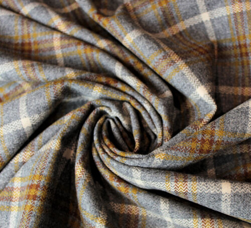 Gray Umatilla Pendleton Plaid by the yard 58″ wide