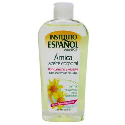 Instituto Español Arnica Body Oil Bath and Massage -Calms and Softens 8.5 fl oz.