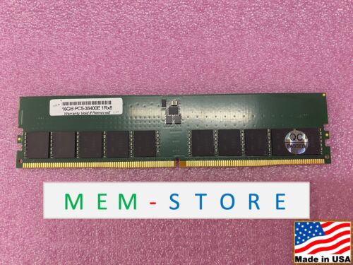 16GB DDR5-4800MHz ECC UDIMM for AXG1075101989/1 Compatible Replacement Memory