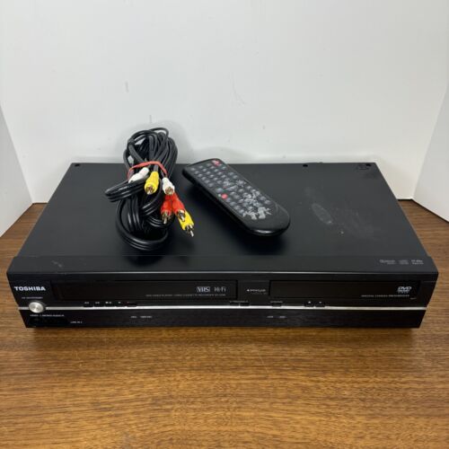 Toshiba SD-V296 4 Head Hi-fi DVD VHS VCR Combo Player Recorder w/ Remote & AV