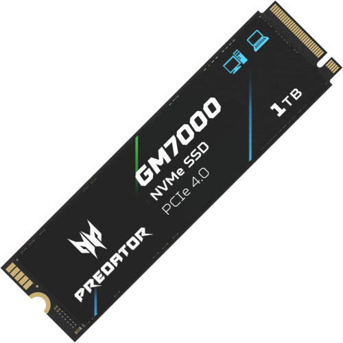 Predator GM7000 1TB M.2 SSD 2280 Nvme Gen4 Internal Gaming SSD, Compatible with