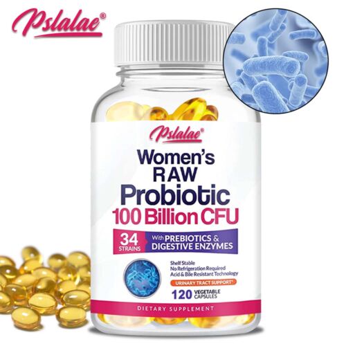 Women’s RAW Probiotic 100 Billion CFU – Digestive Support, Immune, Gut Health