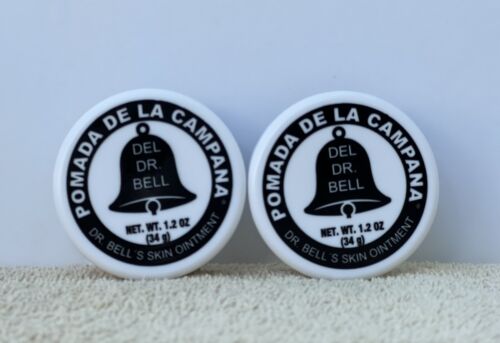 2 Pack Dr. Bell’s Pomada De La Campana Ointment Softens/Moisturizes 1.2Oz Each