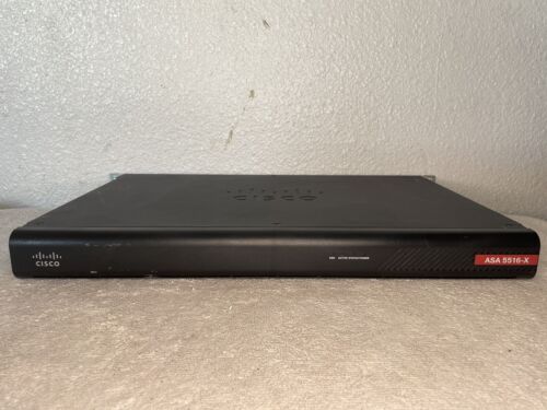 Cisco ASA 5516-X Firewall Adaptive Security Appliance SSD Tested