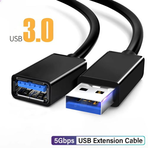 USB 3.0 Extension Cable High Speed Extender Cord Adapter Type A Male to Female