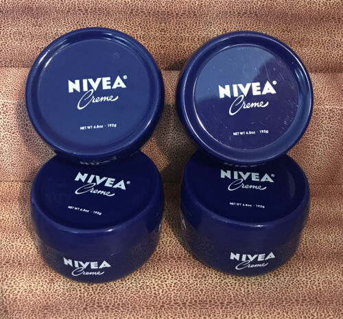 4 – Nivea Creme Body Hand and Face Moisturizing Cream Softens Skin 6.8 Oz Each