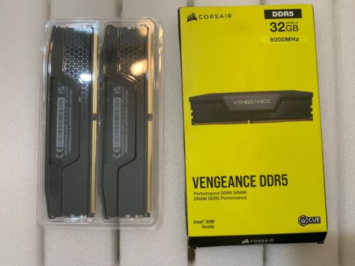 CORSAIR Vengeance 32GB (2 x 16GB) 288-Pin PC RAM DDR5 6000MHz (PC5 48000) – NEW