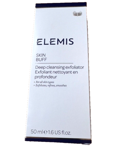 Elemis Skin Buff Deep Cleansing Exfoliator FULL SIZE 1.6z NIB RV$49 SHIPS FREE