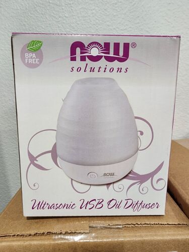 Now Foods Solutions Ultrasonic USB Mobile Essential Oil Diffuser BPA FREE