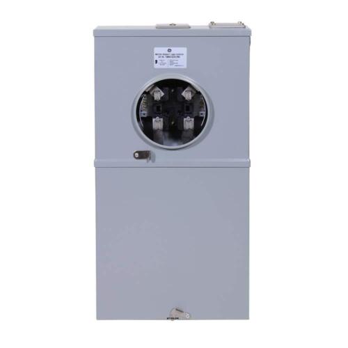 Main Breaker 150 Amp 4 Space 8 Circuit Outdoor Ringless Meter Socket Load Center