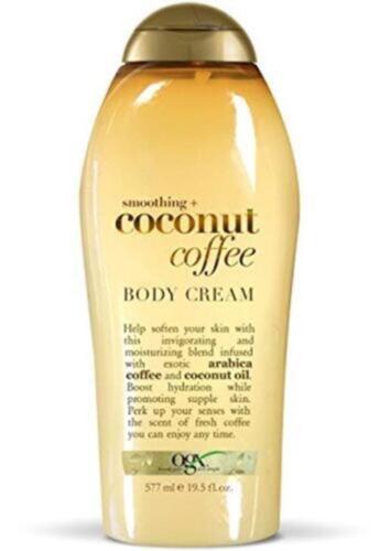 OGX Smoothing + Coconut Coffee Body, Softening, Refreshing, 19.5 oz, Pack of 2