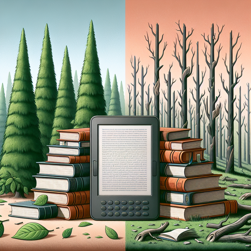 The Environmental Impact of Paperback Books: Are They Really Greener Than E-books?