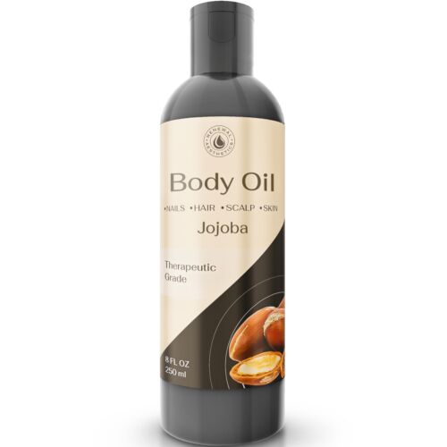 Body Oil Jojoba – Hair and Skin Softener, Carrier Body Oil (PACK OF 7)