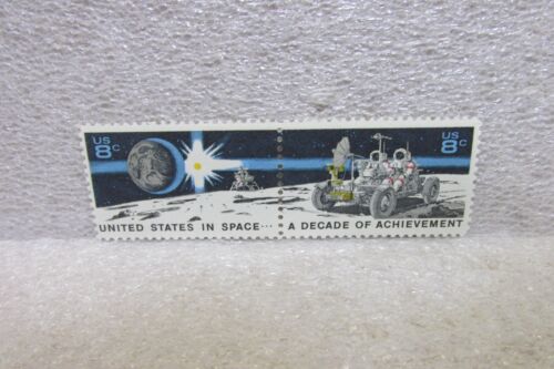 1971 UNITED STATES 8c MNH, SPACE ACHIEVEMENT DECADE, SCOTT #1434-1435