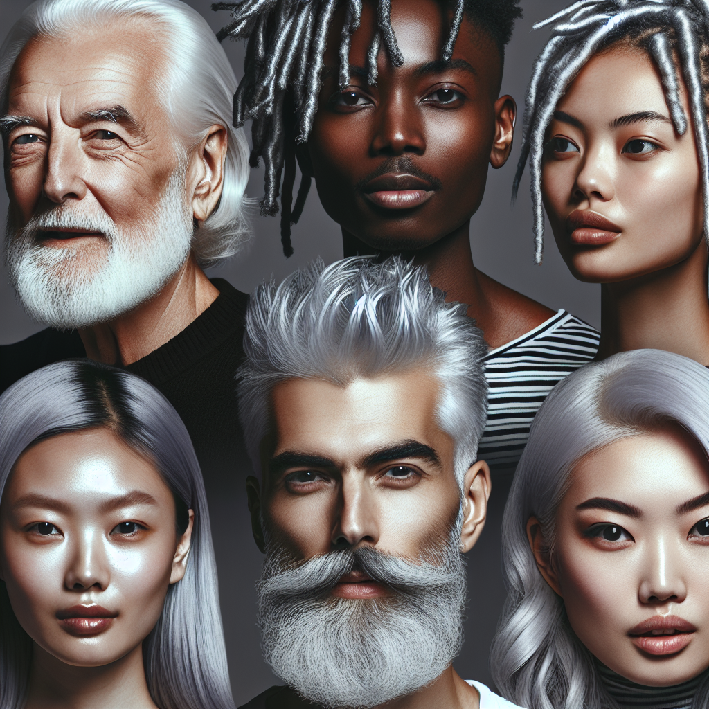 Going Gray: A Look at the Growing Trend of Silver Hair