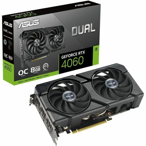 Asus NVIDIA GeForce RTX 4060 EVO 8GB GDDR6 Graphic Card DUALRTX4060O8GEVO