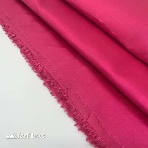 Magenta Taffeta Fabric By The Yard- Solid Poly Taffeta Fabric- Decoration