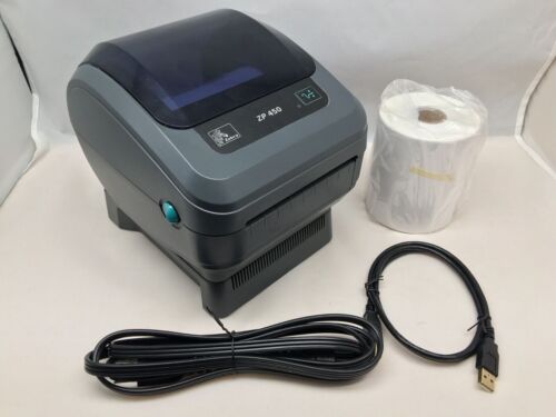 Zebra ZP450 Thermal Barcode Printer ZP450-0202-0004A Network/Ethernet 250 Labels