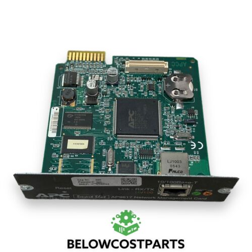 APC AP9617 10/100 Smart Slot Network Management Card