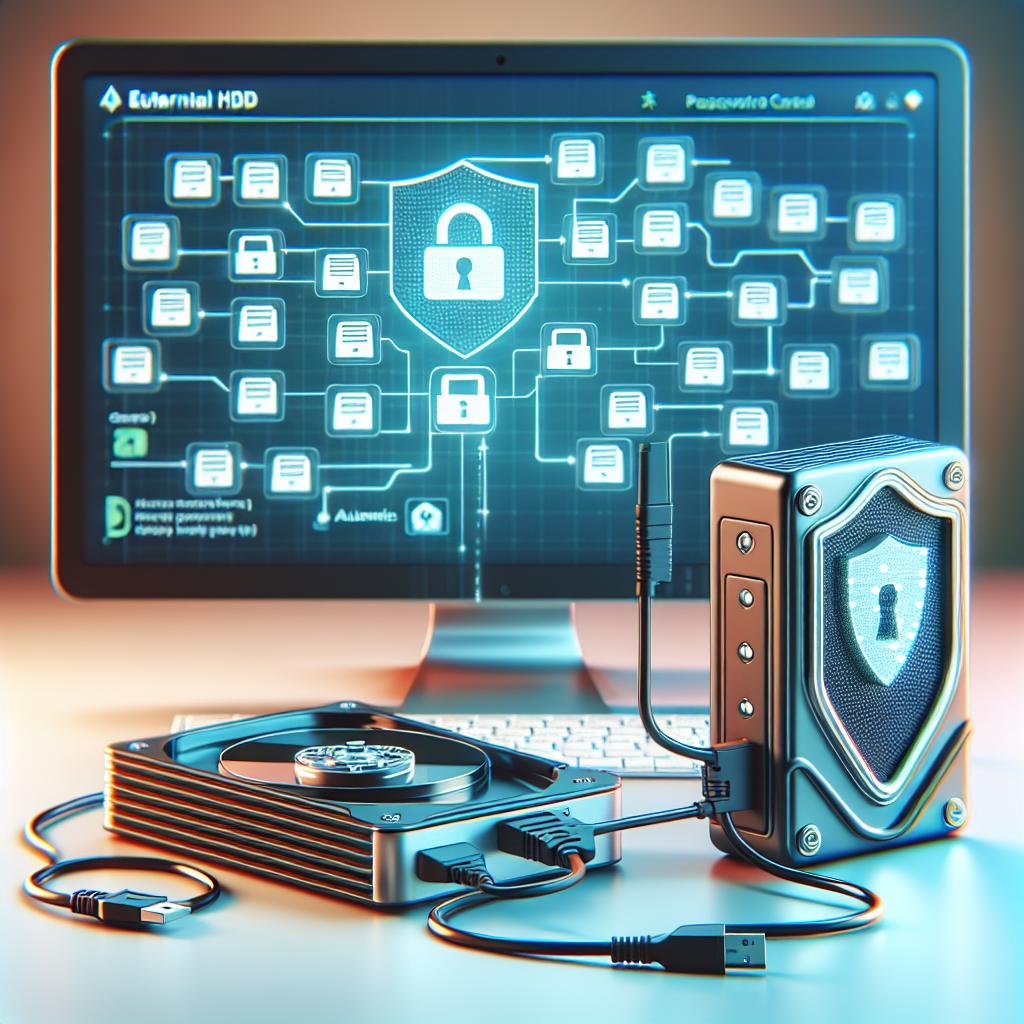 Safeguard Your Information: External HDDs with Password Protection and Auto Backup Software Explained