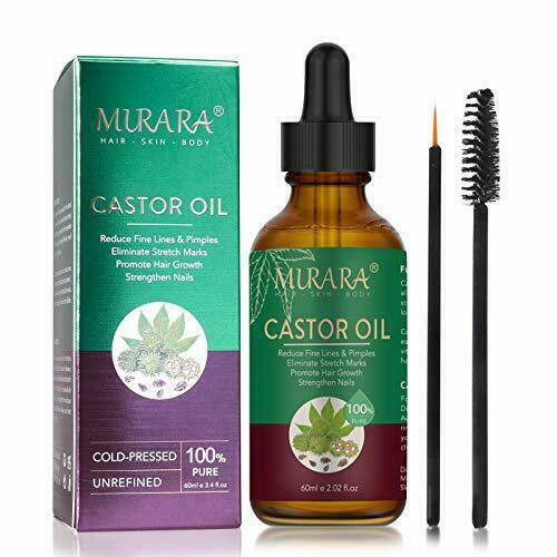 Murara Organic Castor Oil Cold Pressed For & Versatile Skin Care Rich Hydration