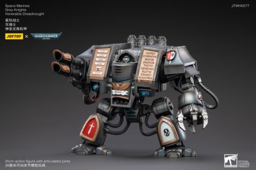 JOYTOY X Warhammer 40k 8″ Space Marines Grey Knights Venerable Dreadnought Mecha