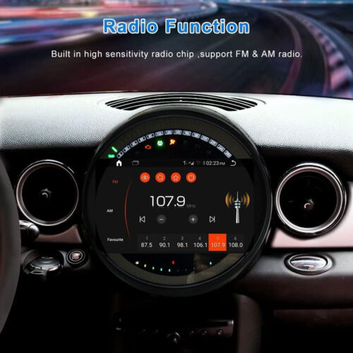 For BMW Mini Cooper R56 R60 2007-2013 Car Radio Stereo GPS Android Carplay Dash