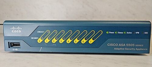 Cisco ASA 5505  Fast Ethernet Firewall Security Appliance_Used_Powers On_As Is