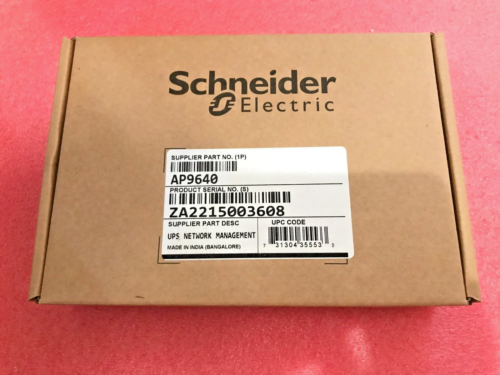 NOB AP9640 APC Schneider Electric UPS Network Management Adapter