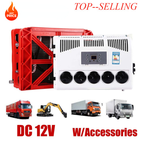 12V 12000 BTU Truck Cab Air Conditioner Split AC Fo Semi Trucks Bus RV Caravan