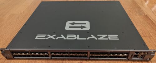 Exablaze Exalink Fusion Ultra Low Latency Switch N35-FM-48X Tested Factory Reset