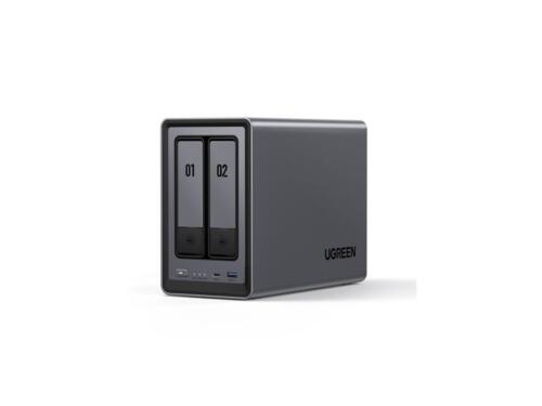 UGREEN NASync DXP2800, 2-Bay NAS with Intel N100 Quad-Core CPU (Up to 3.4GHz)