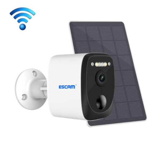 ESCAM QF370 3MP Cloud Storage PT WIFI Solar Panel IP Camera with PIR Alarm Suppo