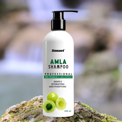 Amla Hair Shampoo for Hair Repair, Softening and Volumizing, 200ml