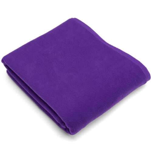 Purple Solid Anti Pill Fleece Fabric – 60″ Wide – Sold by The Yard & Bolt