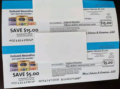 Enfamil Baby Infant Formula $20 Total in Gift Rebates- Expires January 31