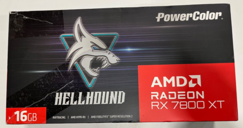 PowerColor Hellhound AMD Radeon RX 7700 XT 16GB GDDR6 Graphics Card