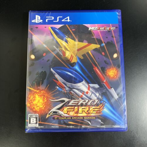 Unopened PS4 Zero Fire Toaplan Arcade Garage Sony PlayStation 4 M2 Sealed Misc