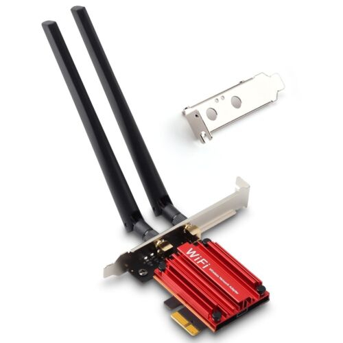 AX200 PCIe WiFi 6 WiFi Card Dual Band 3000M Desktop PCI-E WiFi Bluetooth Adapter