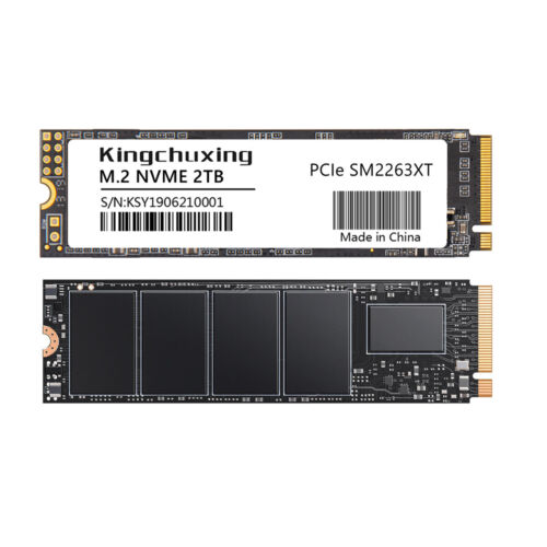 Kingchuxing NVMe M.2 SSD 1TB 512GB PCIe Gen 3 x4 Internal Solid State Drive LOT